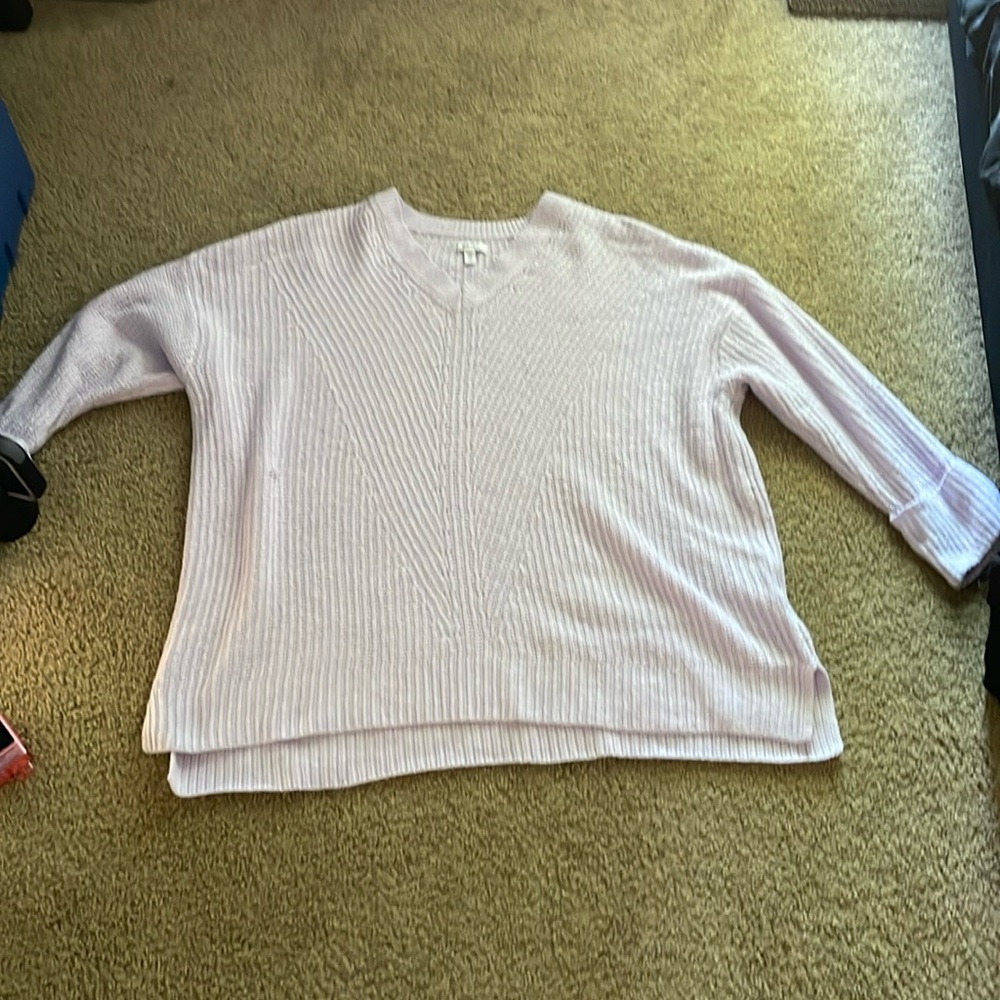 Purple sweater size 4x